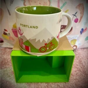 2013 Starbucks You Are Here Series PORTLAND 14oz Coffee Mug Cup New with Box!